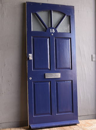 イギリス アンティーク 木製ドア 扉 建具 12436