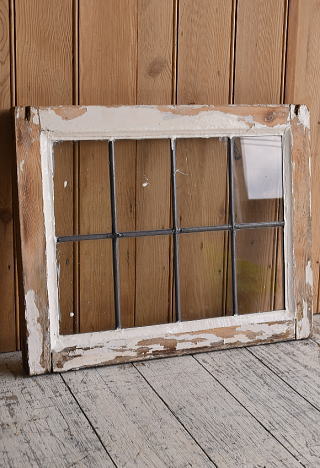 イギリス アンティーク 窓 無色透明 9615